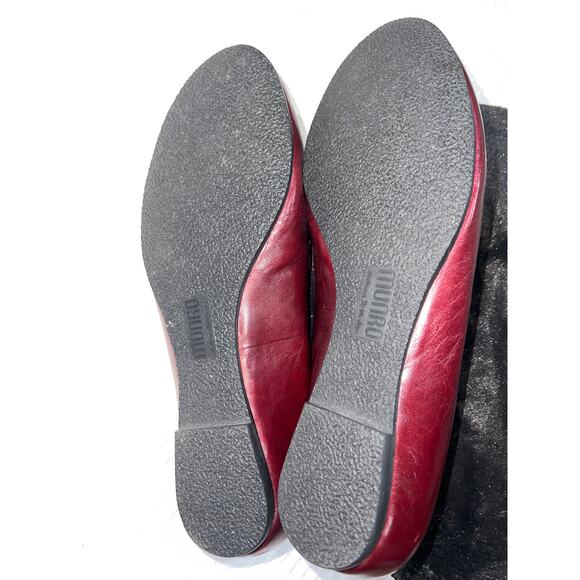 Munro Carrie Burgundy Leather Loafers – Embossed Crocodile Toe – Size 9 M Sale!! - Picture 10 of 11